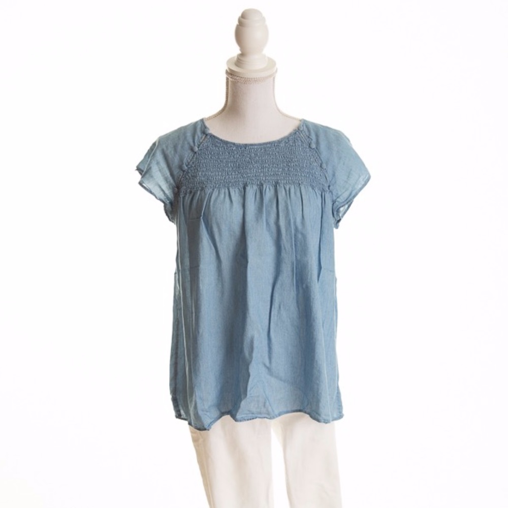 Loft Chambray blouse